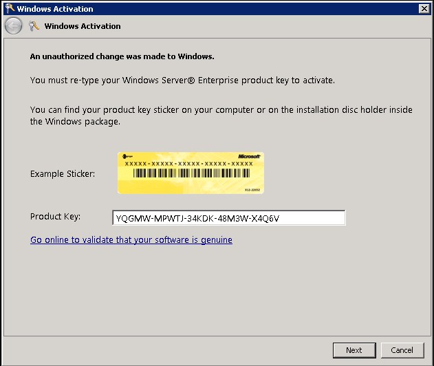 Windows Server 2003 Enterprise Serial Key