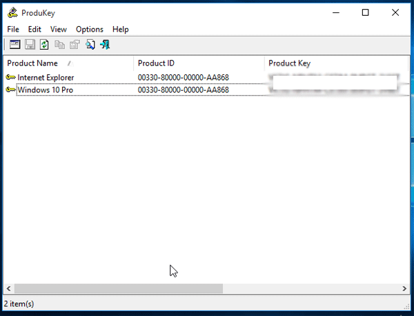 Get Windows 10 Serial Key From Registry